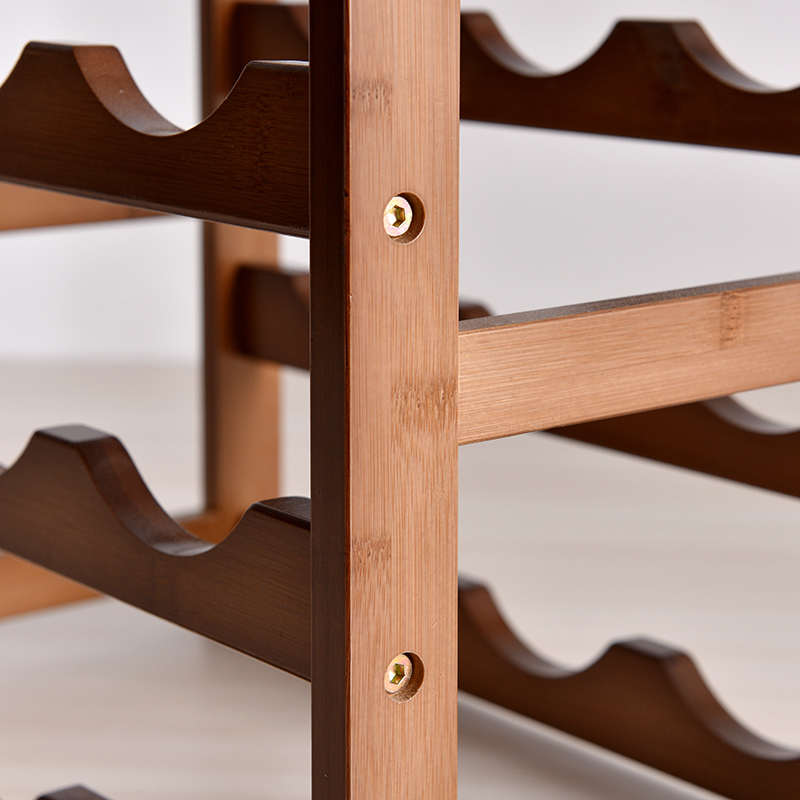 红酒架子展示架红酒架摆件葡萄酒实木家用小型简约红酒柜格子厂家