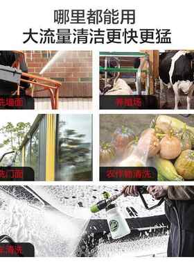 绿霸C29AGYWO20V2500瓦猎豹压清洗机车刷车2洗泵绿高田工业级洗车