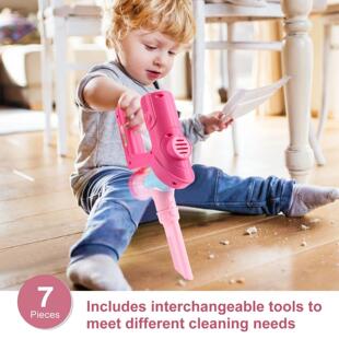 With Simulation Electric Vacuum Music Cleaner and Mini Light