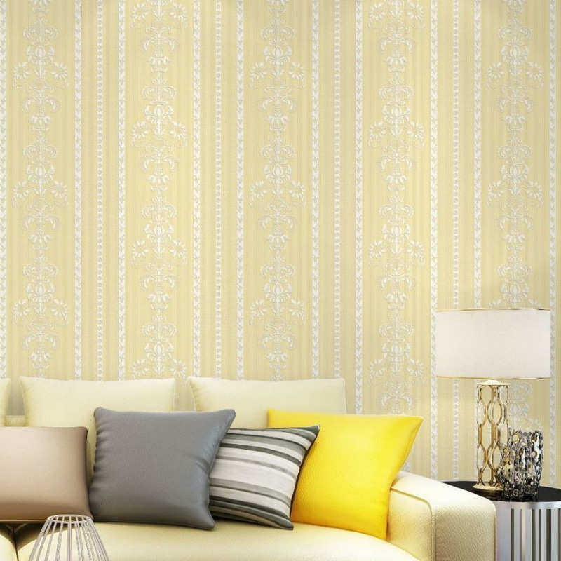 加厚自粘壁纸贴纸欧式无纺电视背景墙3d立体墙贴厂家