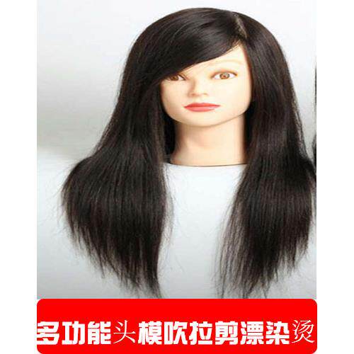 正品全真发美发头模学练习编盘发化妆假发徒模发特头假人模头型可