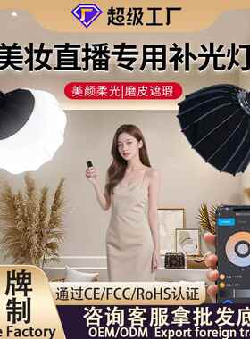 300W专业COB直播补光灯主播专用拍摄打光LED摄影灯美颜拍照室内拍