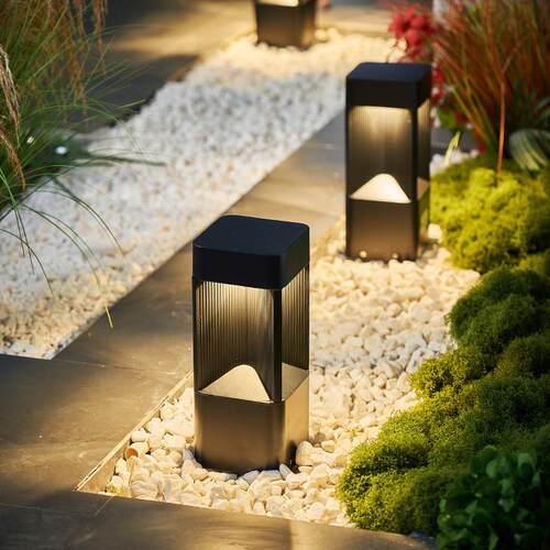 草坪灯户外防水花园别墅接电草地埋灯地插庭院灯社区led景观灯