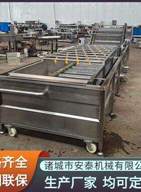 大白菜气泡清洗机中药材浸泡去泥清洗设备新疆大枣多功能清洗机