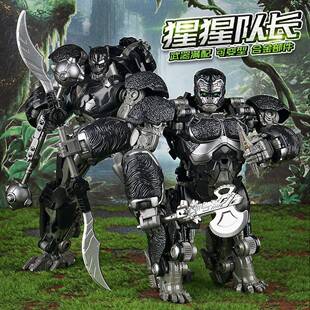 精刻变形玩具JK05变形机器人猩猩队长双形态擎天之圣KO原大SS106