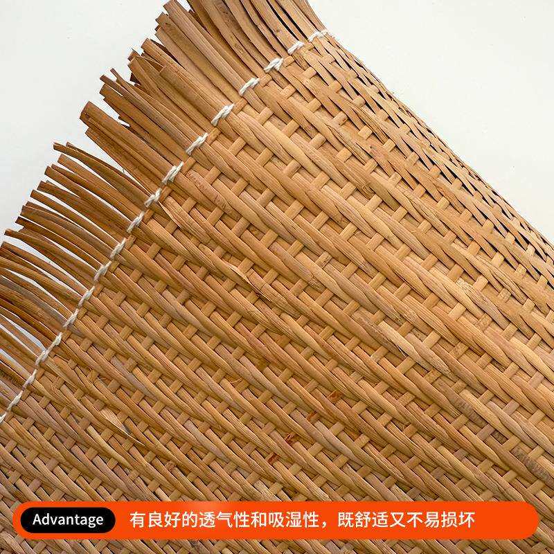 印天尼藤编材料席皮斜纹手工托盘家具然柜子装872笪饰编织椅子材