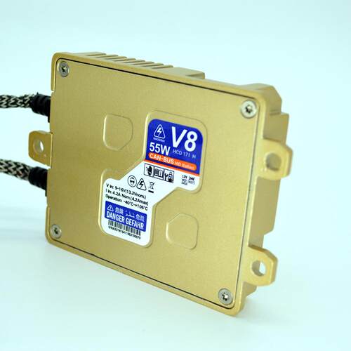 汽车HID安定器带解码V8警报灯故障解除器55W Canbus Ballast EMC