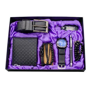 Luxury gift set business wallet watch for men 朋友商务礼物