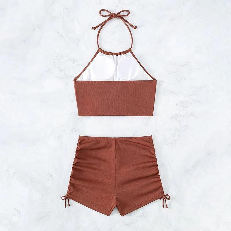 Swimsuit Bikini Sports Sexy Bodycon Boxer Strapless