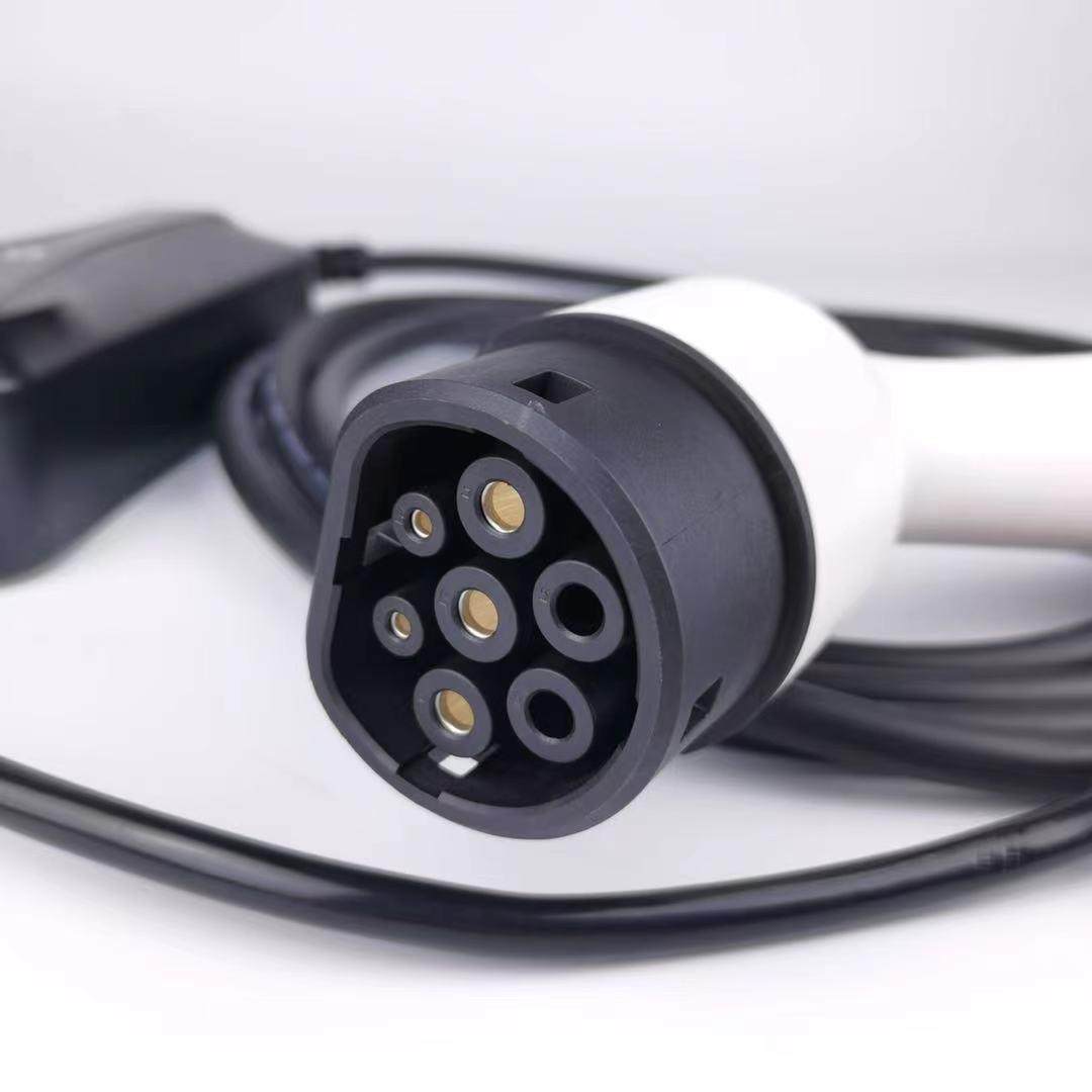 40安培20英尺电动汽车充电器延长线SAE J1772连接器便携式充电器
