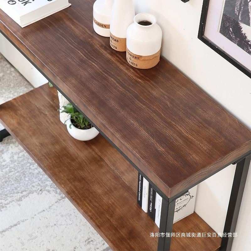 简约现代玄关桌实木长条窄桌供桌靠墙边桌背几条案玄关台餐边柜