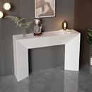 极窄靠墙入户端景台现代玄关台简约条案壁炉 玄关桌新中式 个性 意式