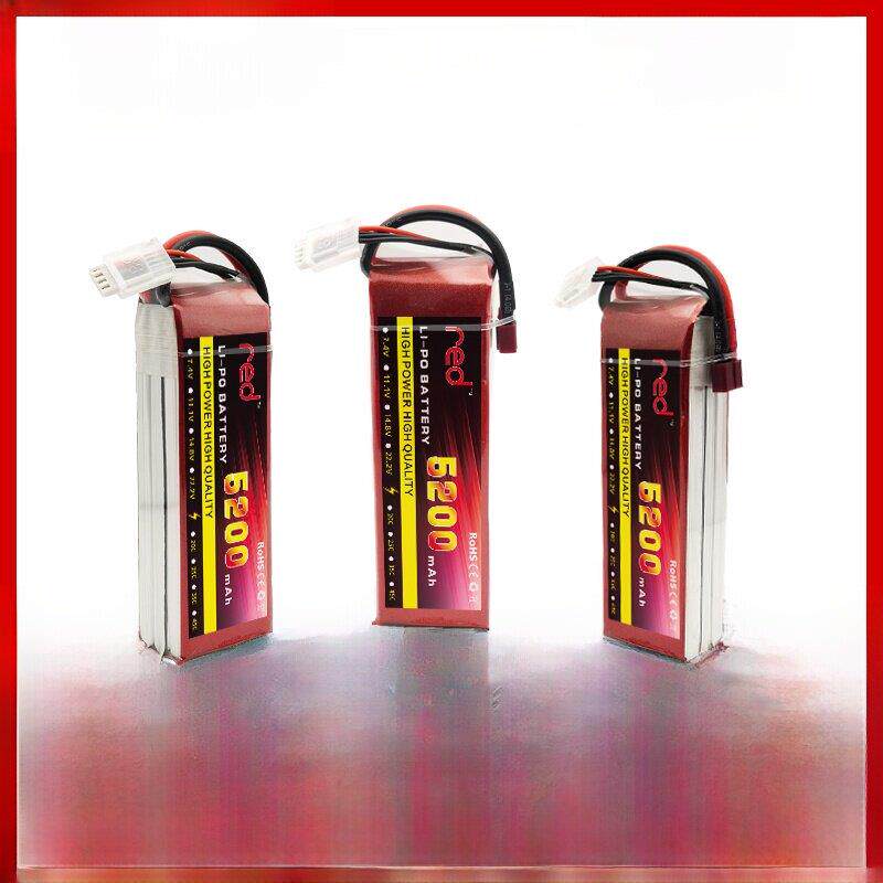 红牌航模电池5200mAh3S11.1V车模RC 大脚车 攀爬车工厂直销电池组