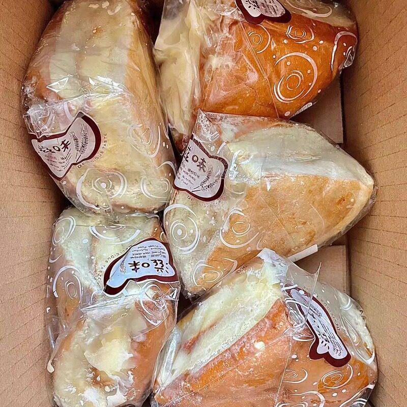 金玉三角奶酪面包奶酪袋奶油蛋糕三明治爆冰面包早餐餐替代饱腹糕