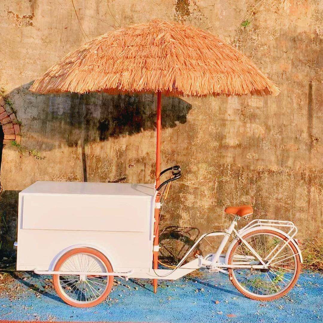 婚礼餐车酒水户外美食车移动餐饮连锁推车商业旅露营三轮车