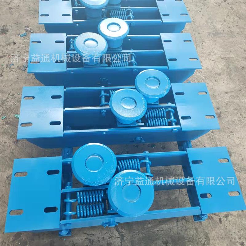 矿用无极绳绞车主压绳轮组左右弯道护轨装置主压绳轮组负压绳轮组