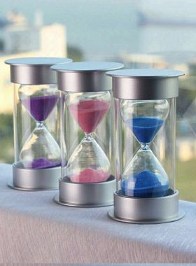 男女生时间沙漏创意儿童装饰摆件