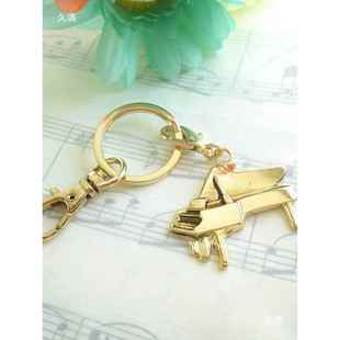 管弦乐挂件制MusicForLiving手工钥匙扣吉他提琴钢琴音符音乐