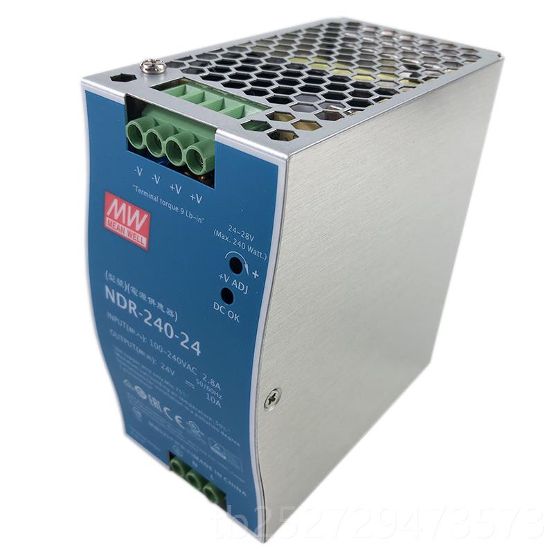 高档NDR-24纬0-24湾明220台V转换24V10A导轨式直流PL关C替S系列开