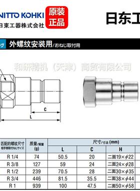 S10-8PS10-28S日东NIT2O平面HRP系列高压快T速接头