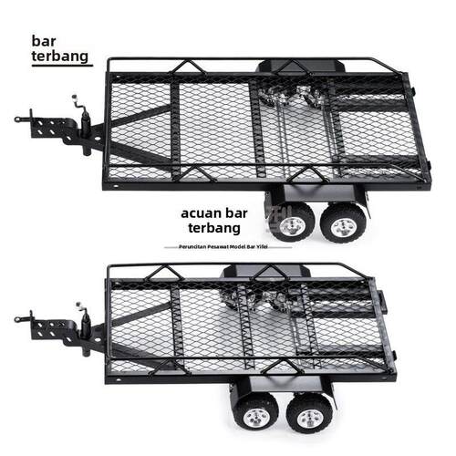 1/18 1/24 仿真金属拖车车架 Trx4m Scx24 Fms18 Fms24 CR18P