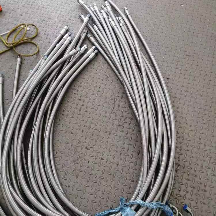 编织波纹管金属网套软管鑫泽法兰式不锈钢金属软连接