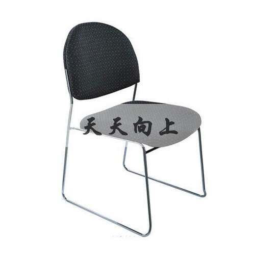 弓形办公椅舒适耐用布艺会议椅职员电脑椅家用休闲会客椅靠背椅子