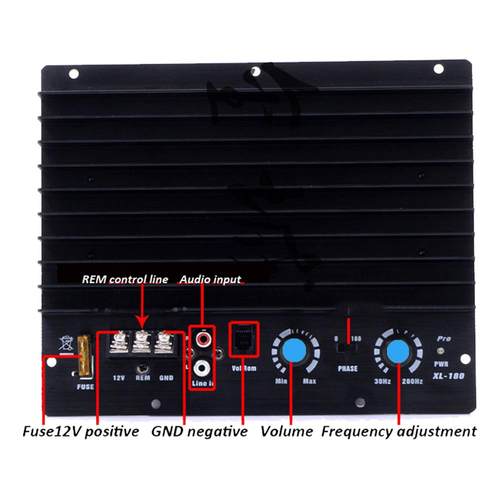 80112V功放板00W有源单221-115-0路汽车功放