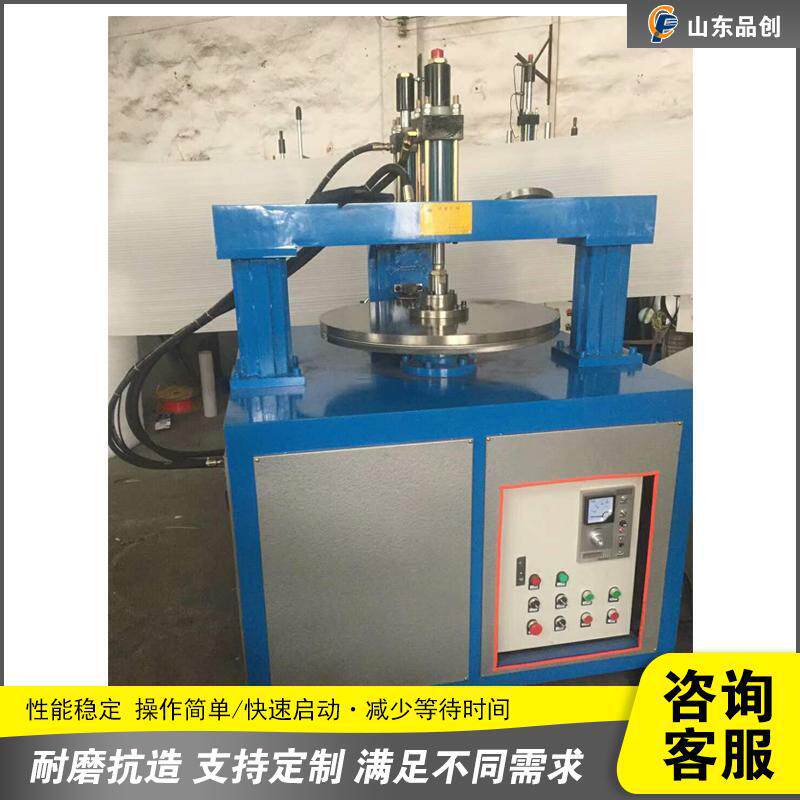 金属圆盘自动旋边机铁铝圆形工件卷边机圆桌金属压边旋边机机