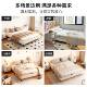 全实木架排骨床架床无床头床钢木静音小户VTZ型齐边床无米靠背榻