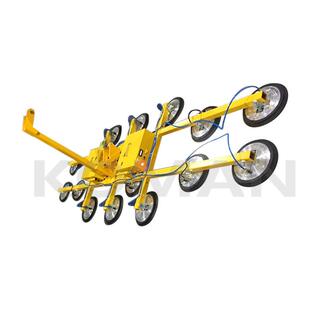 智能主机电动玻璃真空吸吊机可翻转吸中空玻璃铝板吸盘吊具1600KG
