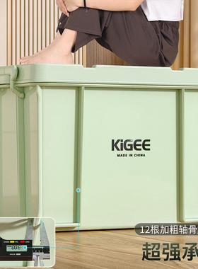 收纳箱学理生宿舍厚特大车载储物箱985玩具号书加本衣服杂物搬家