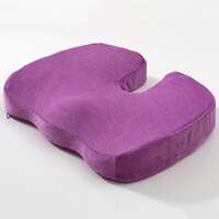 Manufacturer's slow rebound space memory pillowcase, waist support, buttock cushion, memory foam waist and buttock support pad for all four seasons thumbnail 3