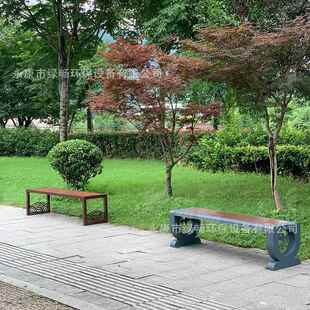 103休排椅不院锈钢广场靠 闲公园户外长椅庭室外条锌合金长凳椅LC