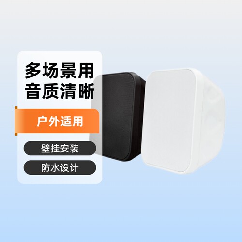 防水壁挂喇叭音箱定阻防水户外公共广播多功能音响扬声器跨境厂家
