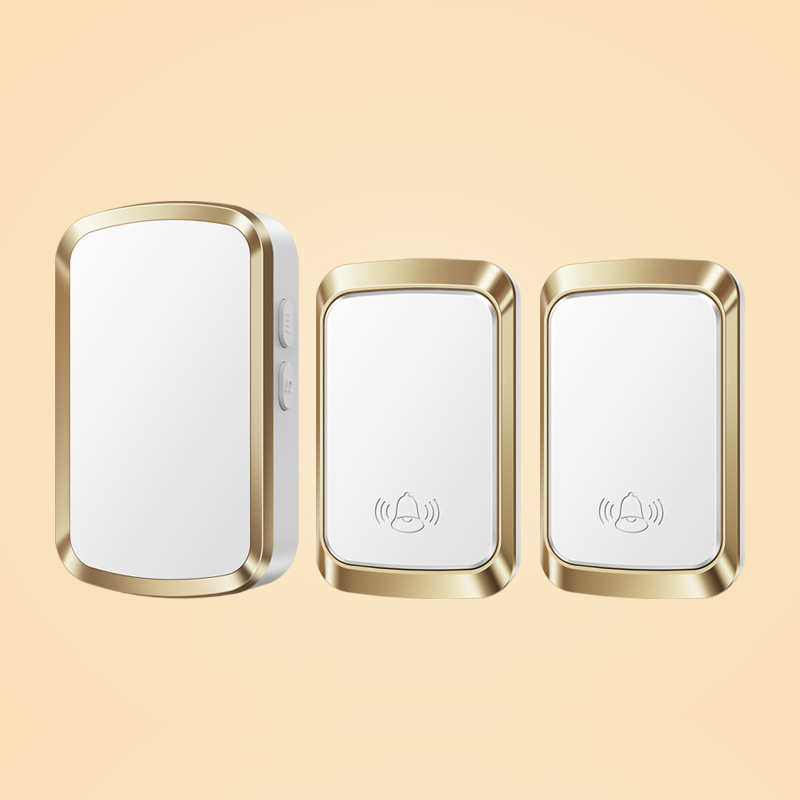 响铃户外器防水门铃二电电子远距离拖自发呼叫一超远距离家用无线