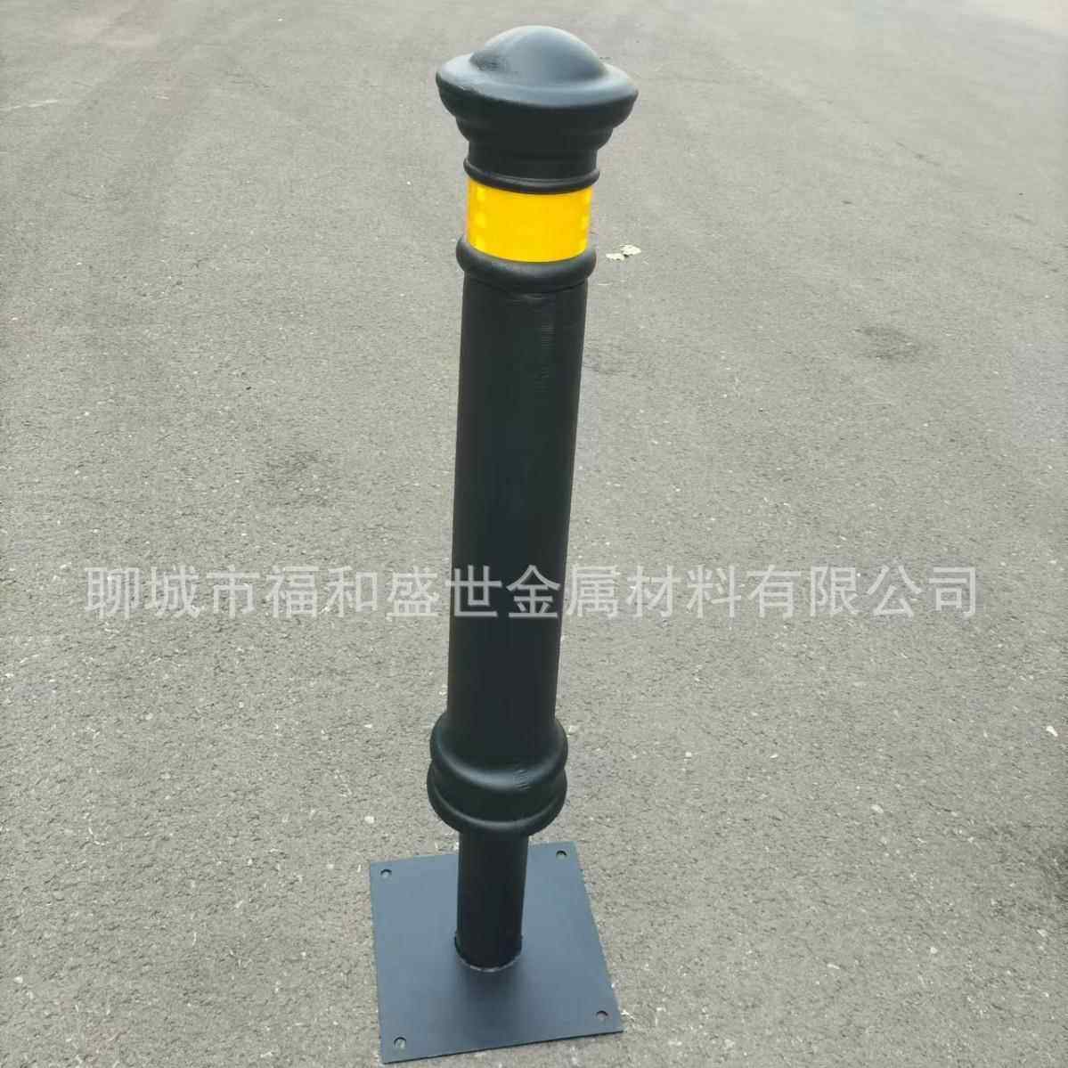 深圳市政工程铸铁罗马柱挡车柱路障铁艺隔离桩广场阻车挡景观立柱