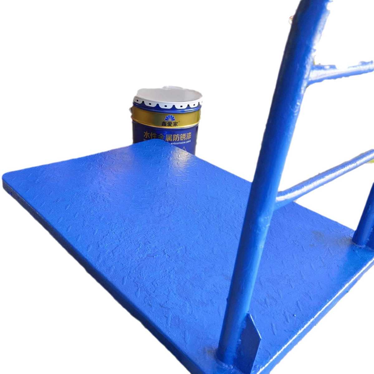 栏杆金属钢窗水性防锈漆彩瓦漆除锈快干铁门黑色翻新免挂车
