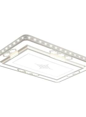 大方灯LED吸顶灯现简约镂空家用创意客厅灯饰新款大厅卧室灯具