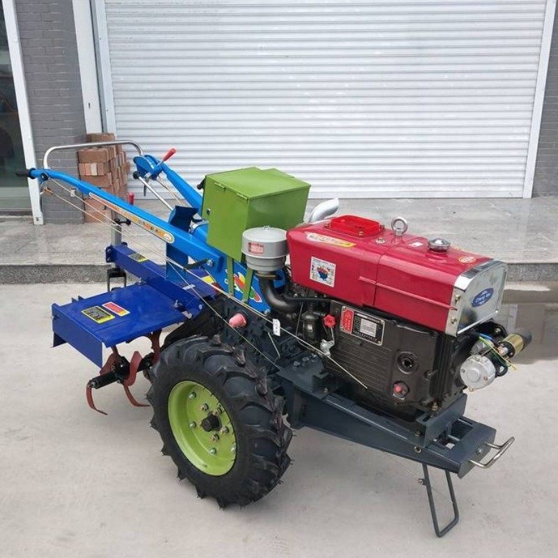 电启动22马力柴油手扶开沟拖拉机 小四轮带后座水田旱耕田,农机/农具/农膜,耕种机械/微耕机/开沟机,淘宝优惠券,粉丝福利购,淘宝优惠卷
