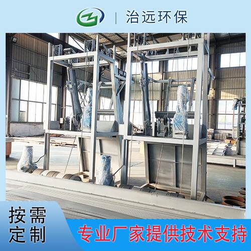 厂家直供污水处理钢丝绳格栅 钢丝绳牵引式格栅 机械格栅除污机