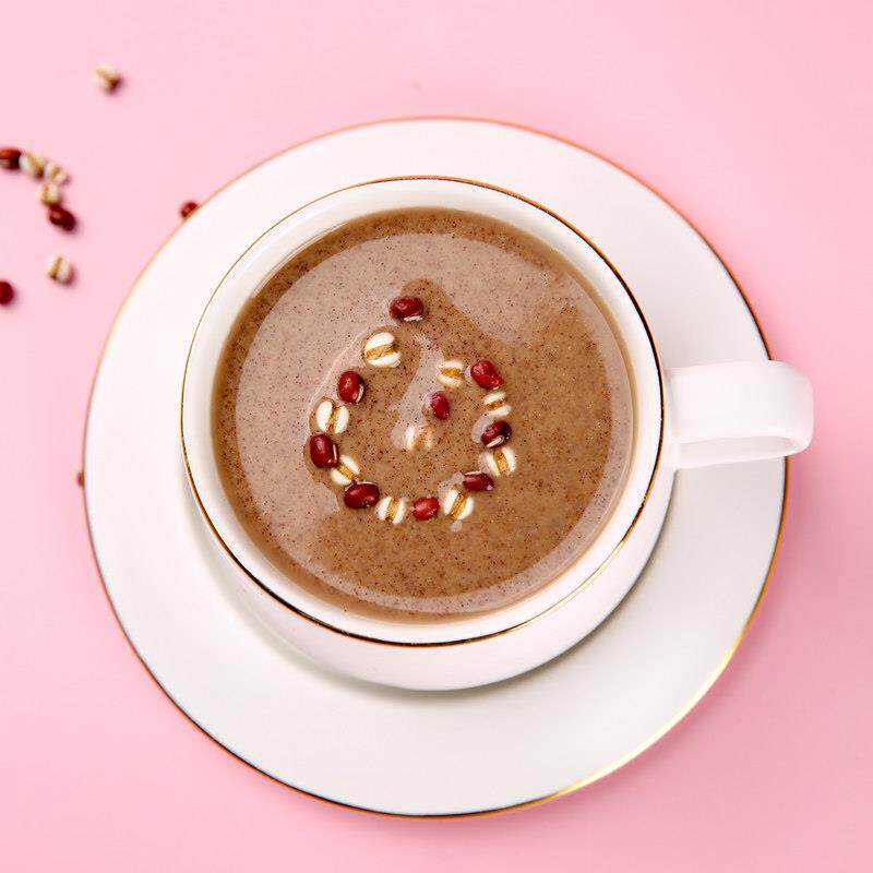 黑芝麻核桃桑葚粉营养代餐早餐2罐红豆大麦粉全谷粉饮料1200g