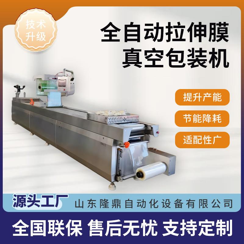黄精拉伸膜真空包装机人参蜜片大产量包装机全自动大型包装设备