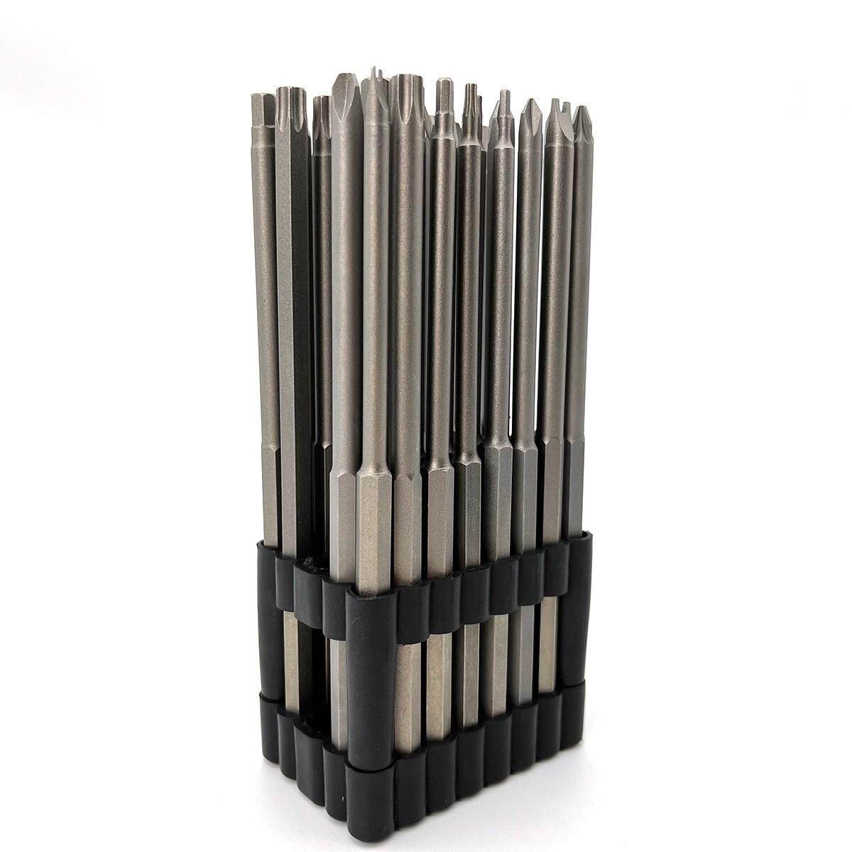 外贸爆款32件套加长批头组套电钻螺丝刀批头异形六角十字一字批头