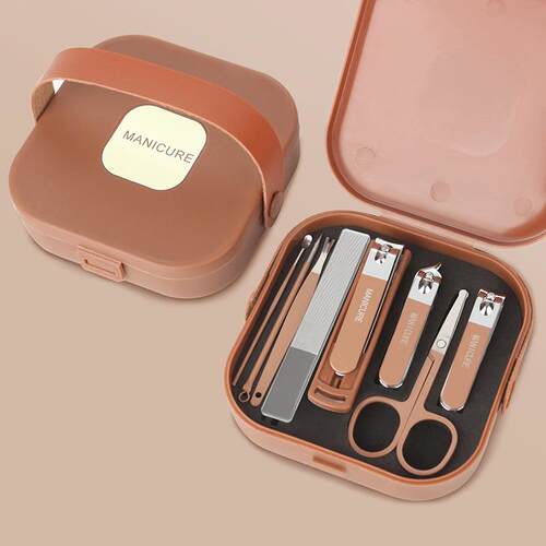 Nail Clipper Set Beauty Kit Handheld Anti-Splash Nail Scisso