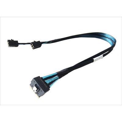 SAS转接线 SlimSAS SFF-8654 8i 74P转MiniSAS HD SFF-8643 36Pin