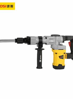 波斯工具1300W六角电镐BS660607大功率电机减震设计Z1G-BS0860