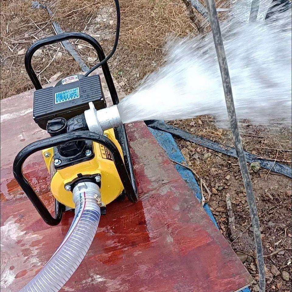 家用大流量抽水泵农用灌溉自吸泵220V380V污水泵抽水机柴油卸油泵