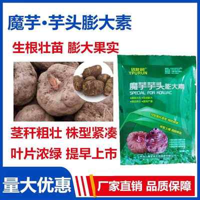 魔芋防病药魔芋灵汰腐净软腐病叶面肥芋头专用药魔芋膨大剂复合肥