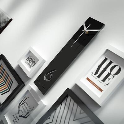 实木626_2_实木相框相照片墙楼梯LOF6262T现代简约装钟饰画可换片